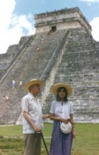 Borges y María Kodama en México