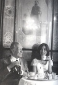Borges y María Kodama